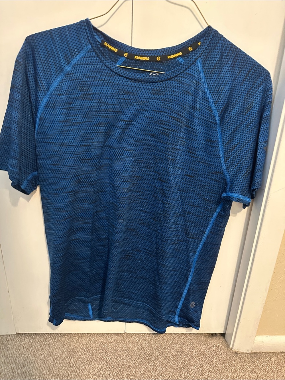 Champion Blue Short-Sleeve Performance Tee - Picture 1 of 2